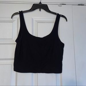 PacSun Black Crop Top